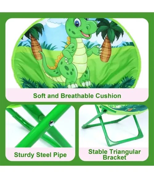 Kids Moon Chair  Camping Chairs - Folding Lightweight Comfy Chairs