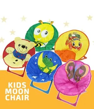 Kids Moon Chair  Camping Chairs - Folding Lightweight Comfy Chairs
