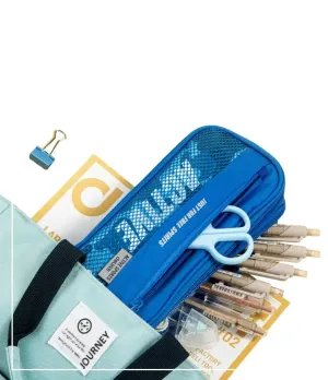 Deli 3074 pencil case large capacity