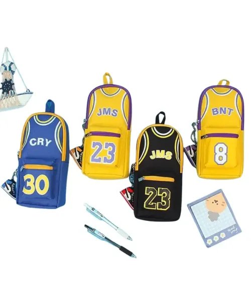 Basketball Pencil Case Large Capacity