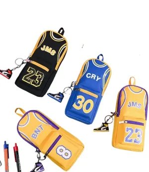 Basketball Pencil Case Large Capacity