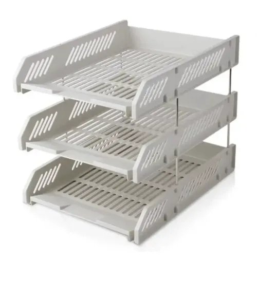 Office file rack 3-layer