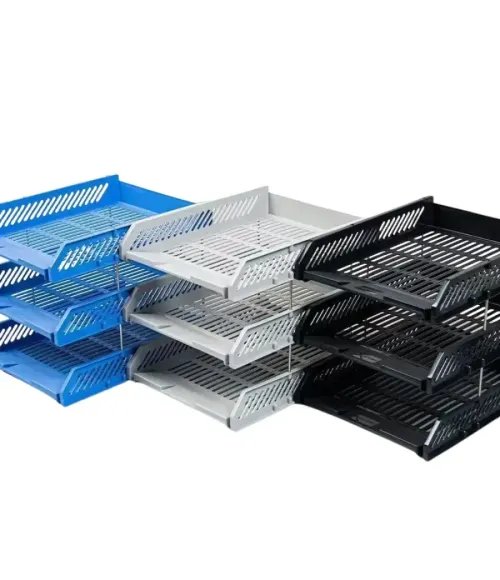 Office file rack 3-layer