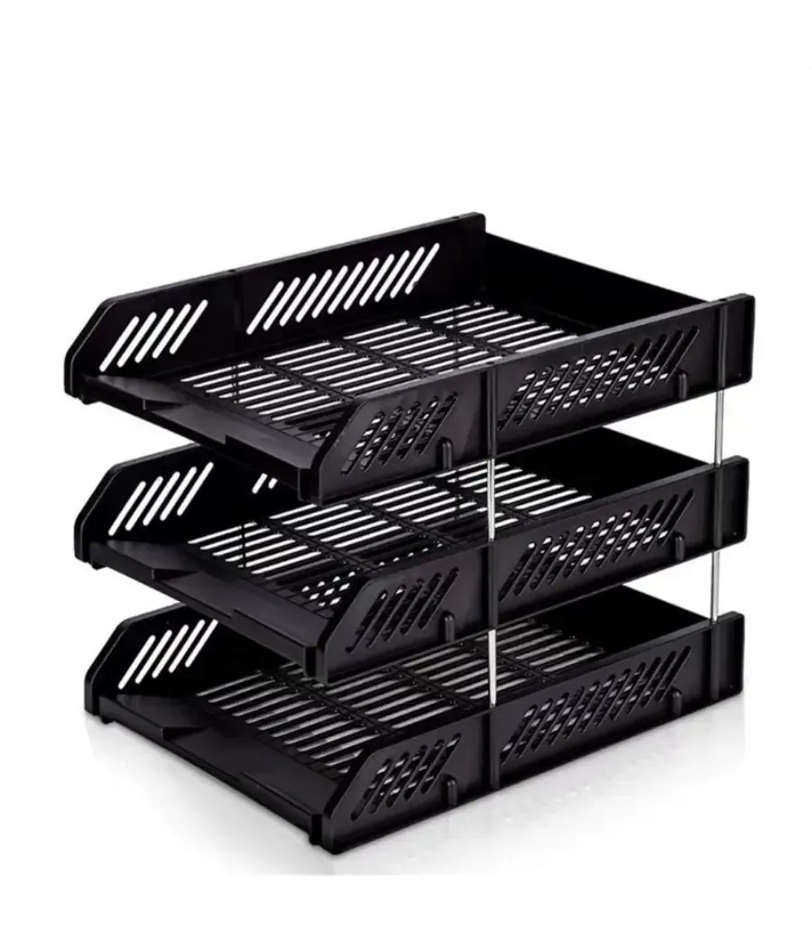 Office file rack 3-layer