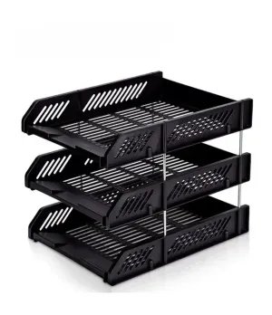 Office file rack 3-layer