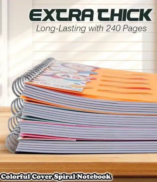 Ring Coli Notebook Size B5/A5 with Dividers