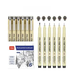 6-9-12 Pack of Drawing Pens: Perfect for Anime, Sketching, Calligraphy, and More