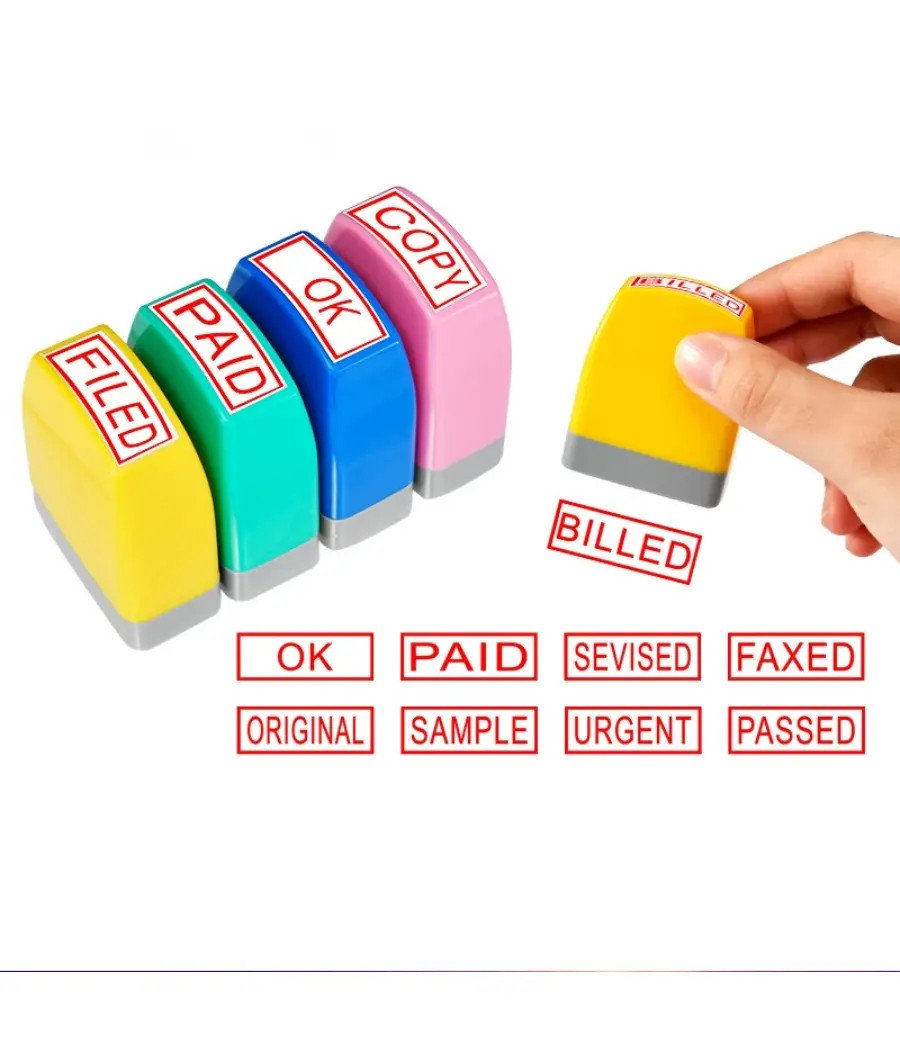 Home Office Business Rubber Stamp
