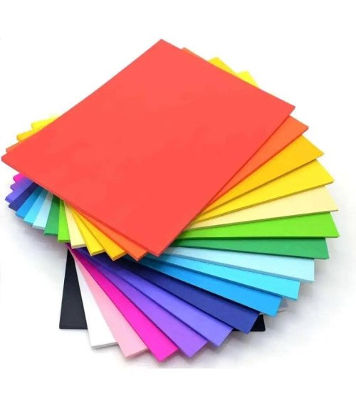 Colored hard card paper size 2k 180g