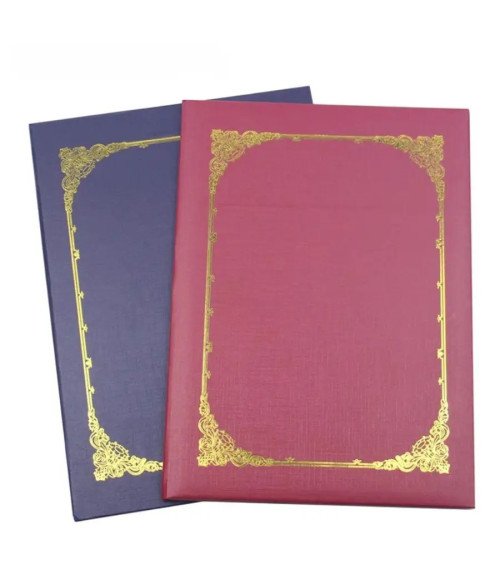 A4 Size Certificate Folder / Hard Cover Certificate Folder
