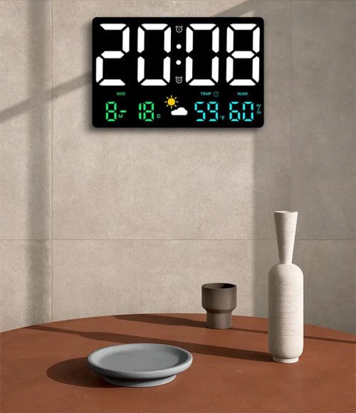 Large Digital Wall Clocks and Table Watch