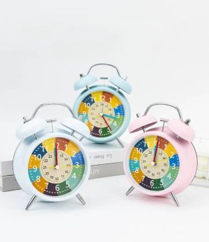 Super loud retro bell alarm clock 4-inch