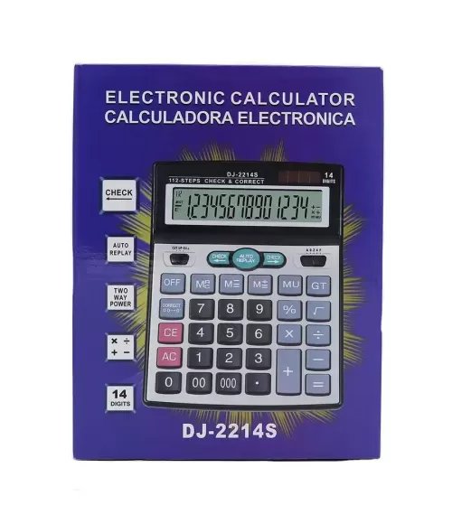 Big Calculator 14 Digit Electronic DJ-2214S