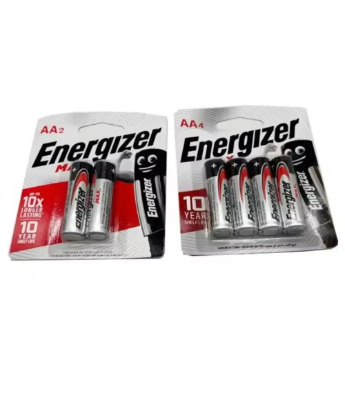 Energizer alkaline batteries AA sizes