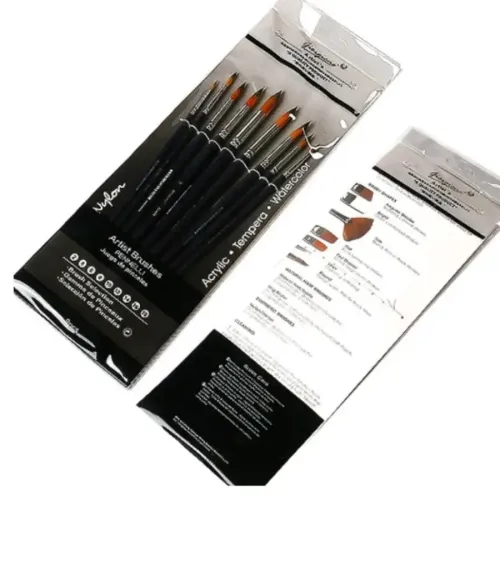 Giorgione 10-Piece Nylon Brush Set