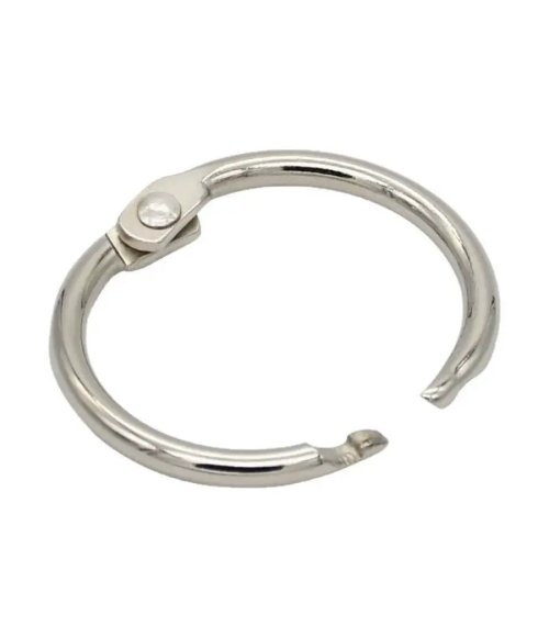 Binder Ring, Metal Book Ring Paper Ring Holder  Loose Leaf Binder Ring Clip 50pc pack