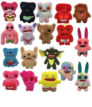 Fuggler Sprout Monster Tooth Monster Doll Ugly Cute Big Teeth Funny Figurine Laboratory Alien