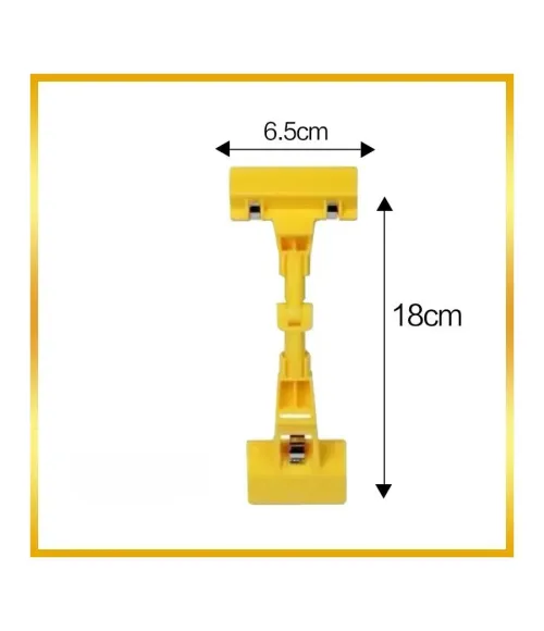 Colorful Shelf Price Label, Display Plastic Pop Holder Clips, Price Tag Holder, Price tag Display