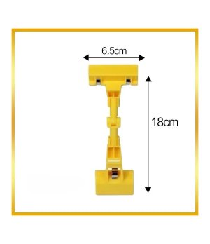 Colorful Shelf Price Label, Display Plastic Pop Holder Clips, Price Tag Holder, Price tag Display