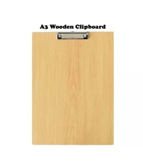Wooden A3 Classic clipboard, Conference Clipboard, Multi-Function Art Drawing Board