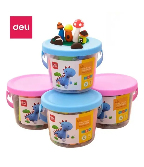 Deli 24-color Student Modeling Clay Set