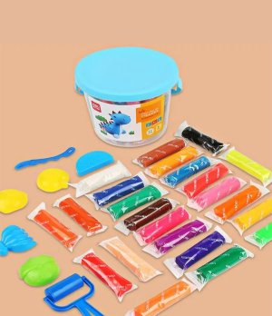 Deli 24-color Student Modeling Clay Set