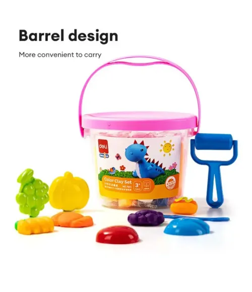 Deli 24-color Student Modeling Clay Set