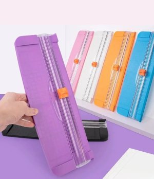 Dual-Purpose A4 Paper Cutter Sliding Paper Trimmer Scrapbook