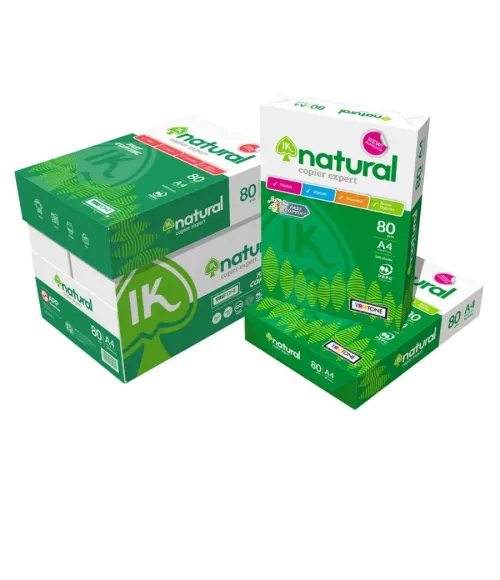 IK Natural 500s 80gsm A4 paper (500 sheets/ream)