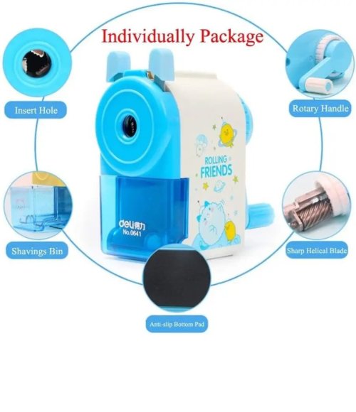 Deli Rotary Pencil Sharpener 0641