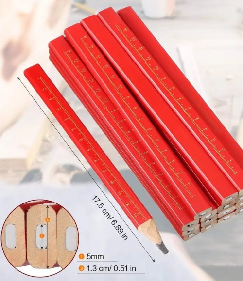 Carpenters Pencil Construction Pencils