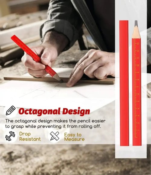 Carpenters Pencil Construction Pencils