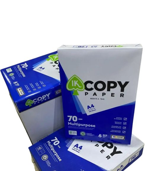 IK Natural 500s 70gsm A4 paper (500 sheets/ream)