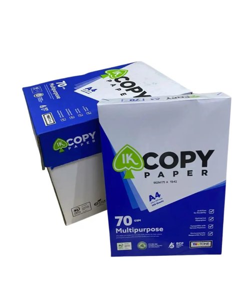 IK Natural 500s 70gsm A4 paper (500 sheets/ream)
