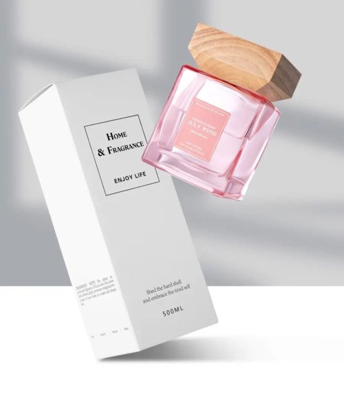 500ml flameless aromatherapy diffuser for hotel bathrooms and home Reed Diffuser