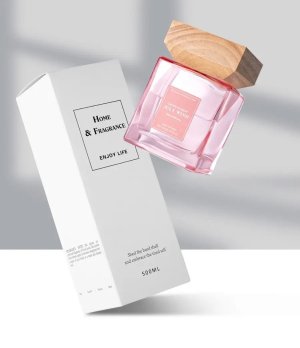500ml flameless aromatherapy diffuser for hotel bathrooms and home Reed Diffuser