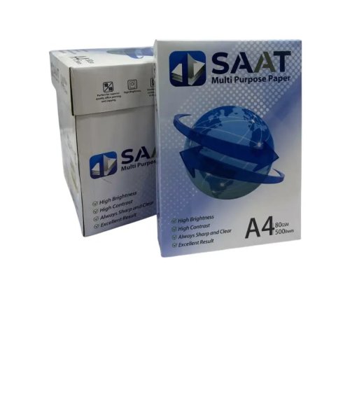 SAAT multi-purpose copy paper A4 80 gsm A4 copier paper (500 sheets/ream)