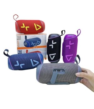 T&G TG-695 Wireless BT Woofer Speaker Outdoor Portable Portable Fabric Art Subwoofer
