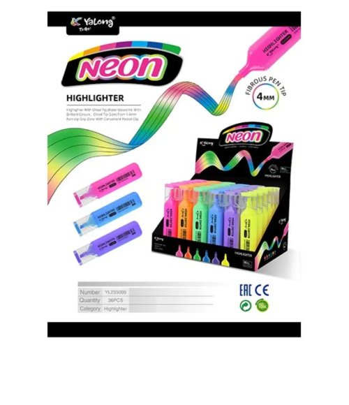Yalong Neon Highlighter 4mm