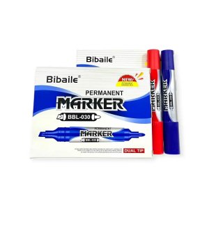 Permanent Marker Dual Tip Design