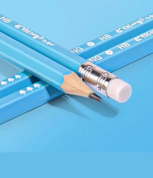YALONG / Wooden pencil set, HB, 12 pcs