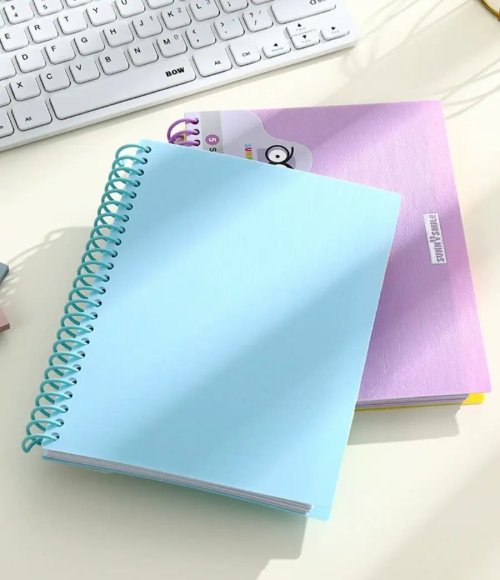 Spiral Notebook with Color Dividers A4 A5 A6
