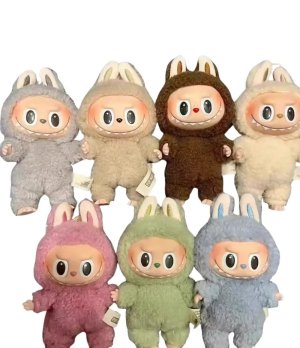 Labubu / Wakuku / Crying Baby Plush Toy Keychain, blind box