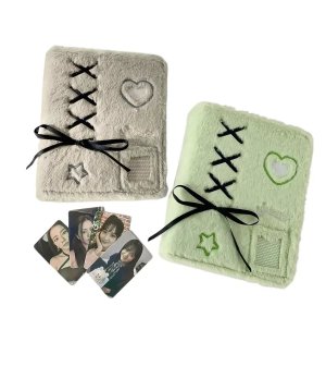 Cute Plush Photocard Album Binder A5