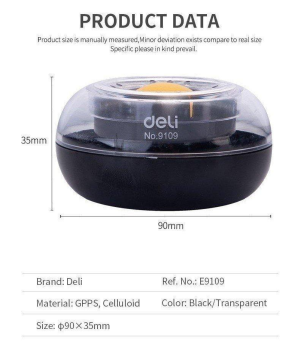 DELI 9109 FINGERTIP ROLLER MOISTENER