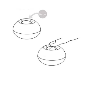 DELI 9109 FINGERTIP ROLLER MOISTENER