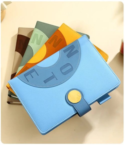 A5 Magnetic Closure Notebook 180 Sheets