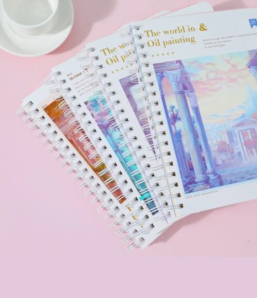 A5 Spiral Notebook with Dividers