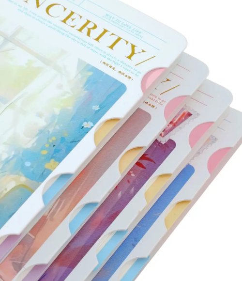 A5 Spiral Notebook with Dividers