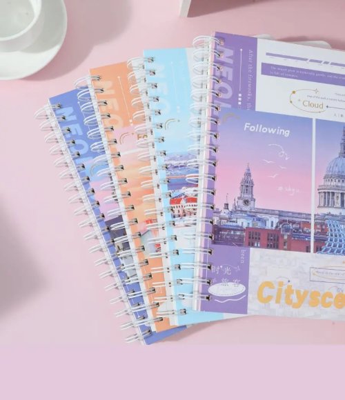 A5 Spiral Notebook with Dividers